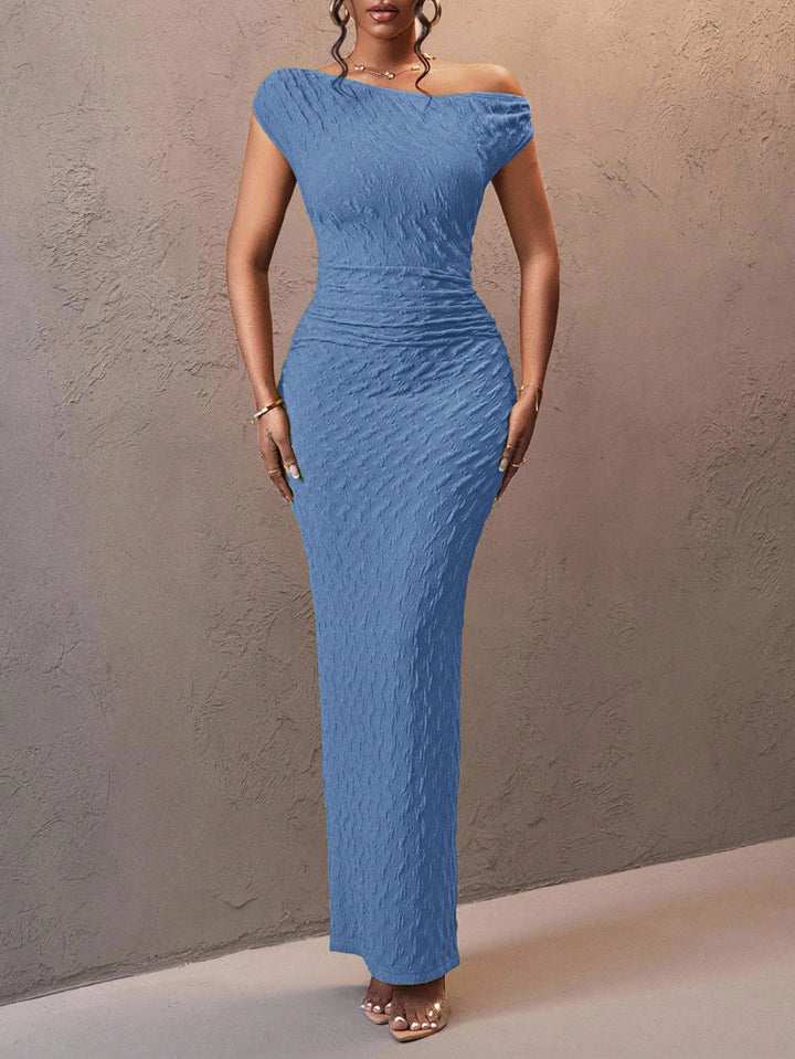 Rochie maxi SHEIN, turcoaz