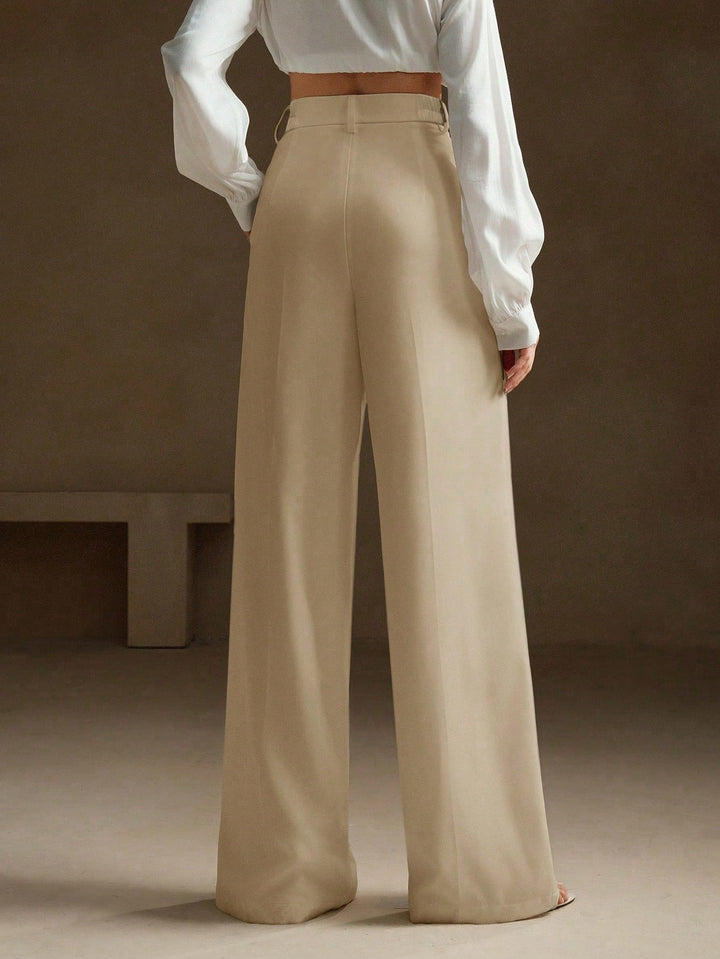 Pantaloni SHEIN, crem