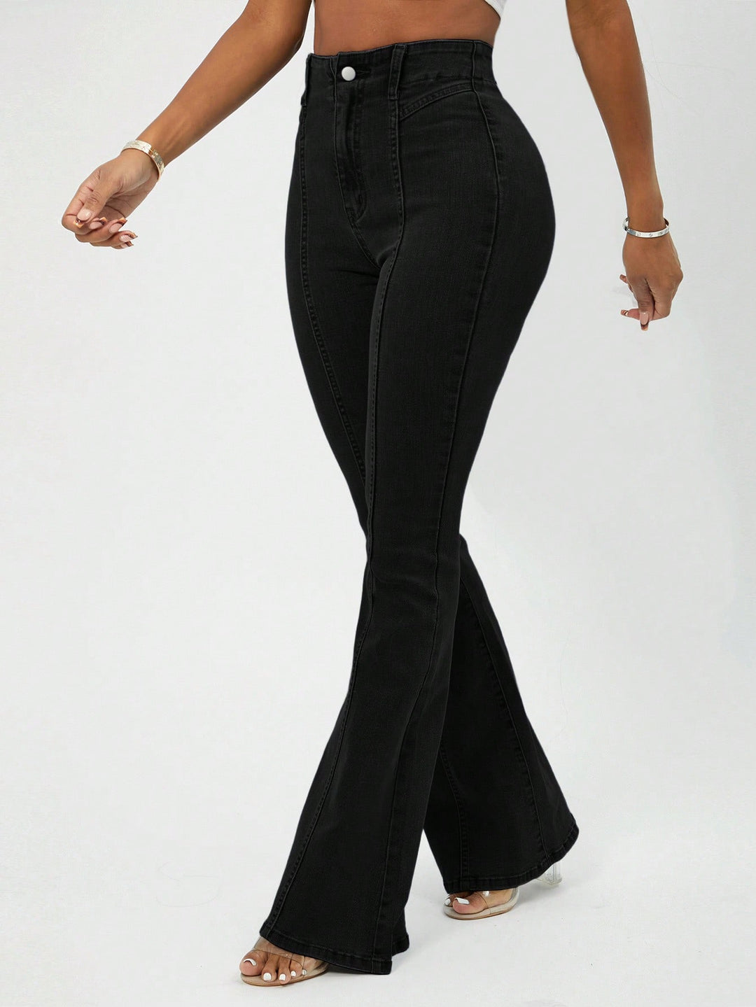 Jeans SHEIN, negru
