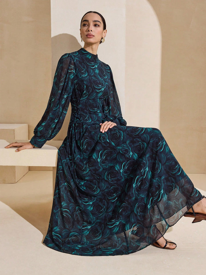 Rochie maxi SHEIN, verde