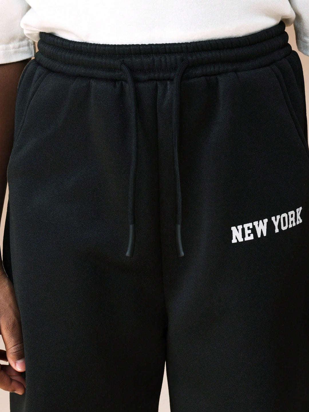 Pantaloni SHEIN, negru
