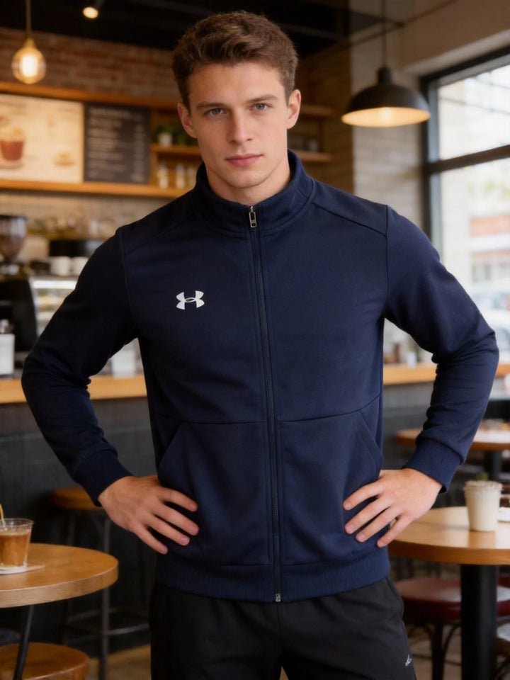 Cipzáras blúz UNDER ARMOUR, sötétkék