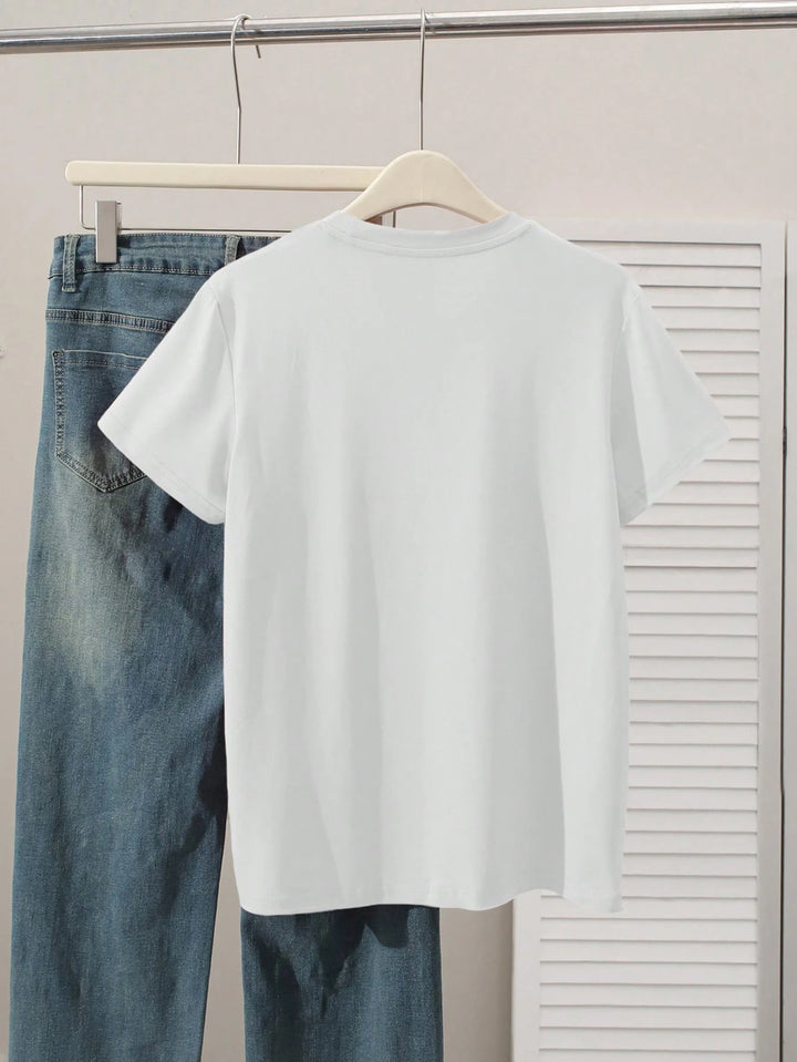 Tricou SHEIN, alb