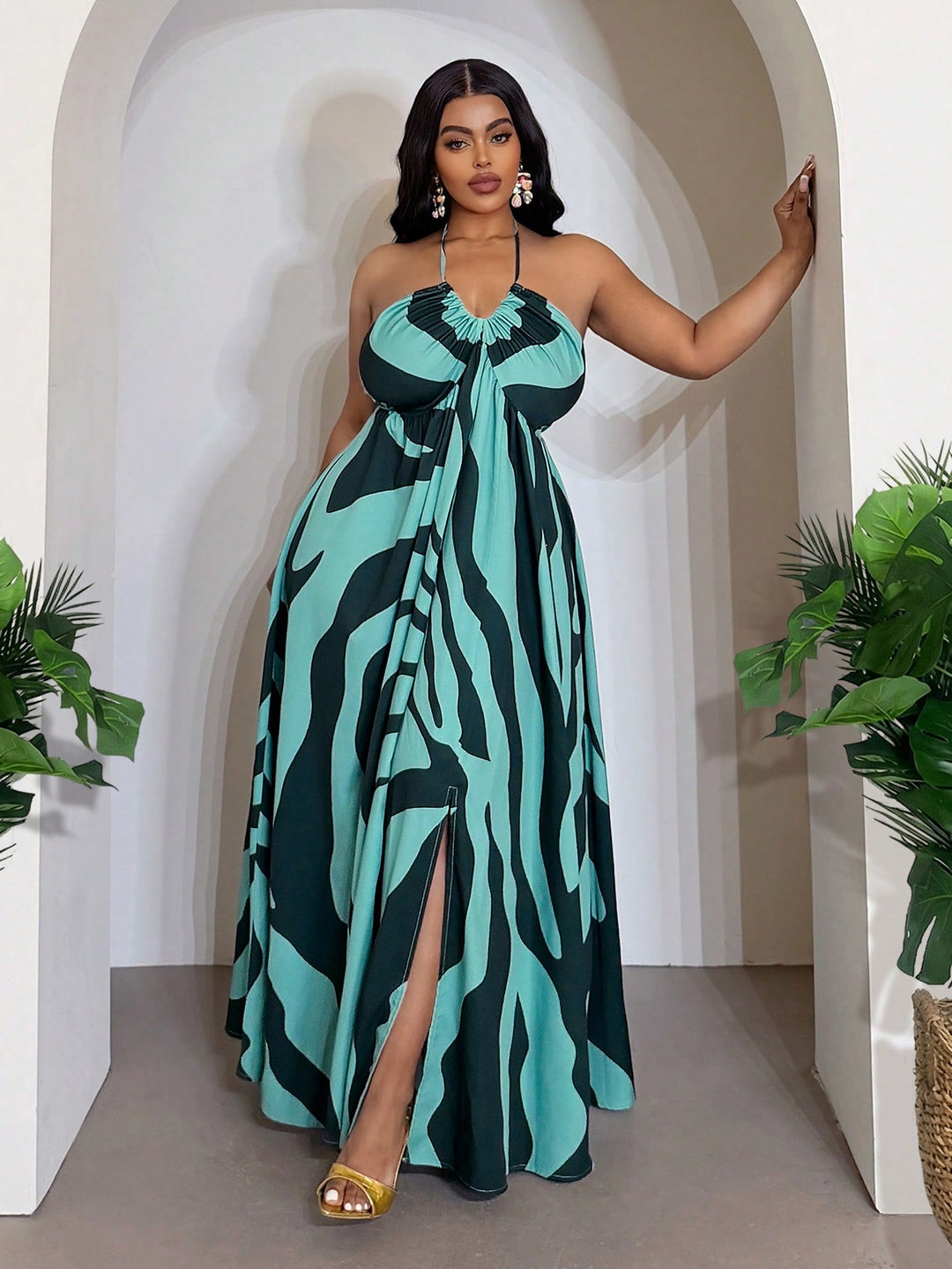 Rochie SHEIN, mix culori