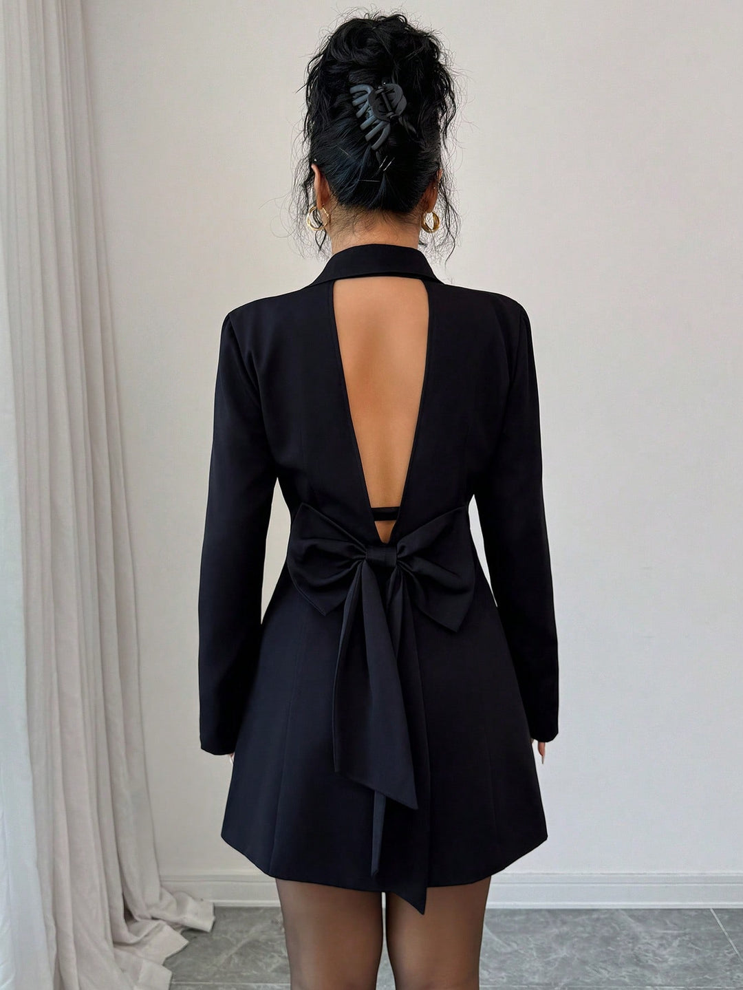 Rochie scurtă SHEIN, negru