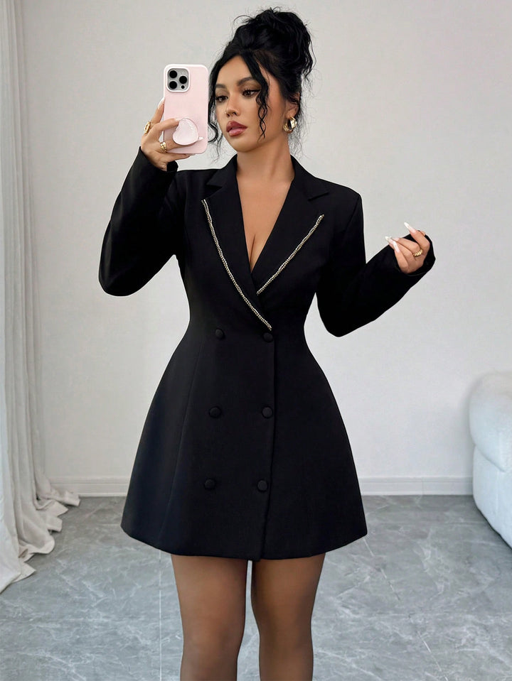 Rochie scurtă SHEIN, negru