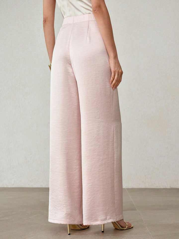 Pantaloni SHEIN, roz