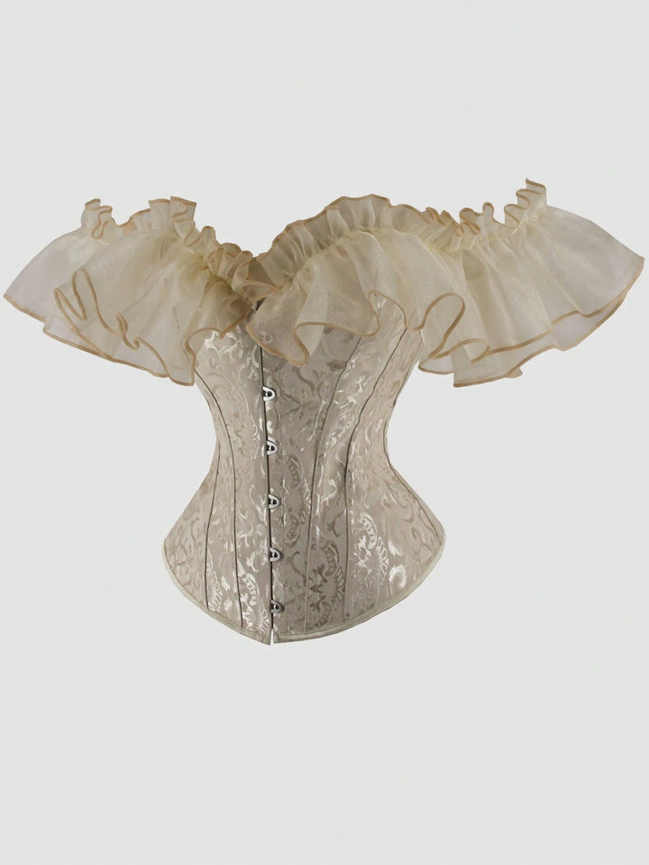 Corset SHEIN, crem