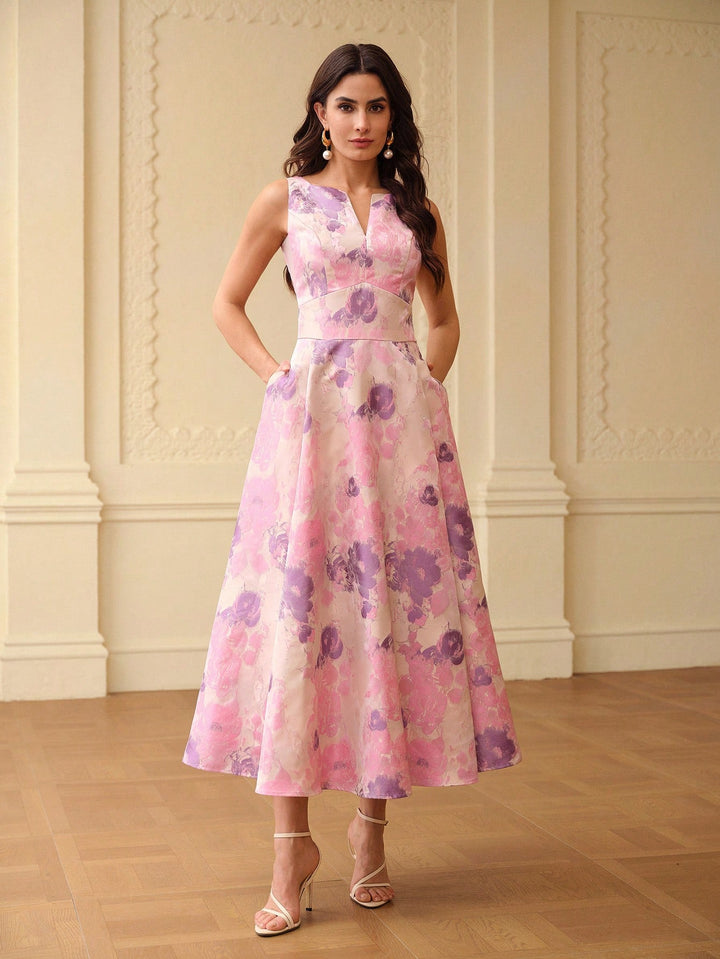 Rochie midi SHEIN, mov