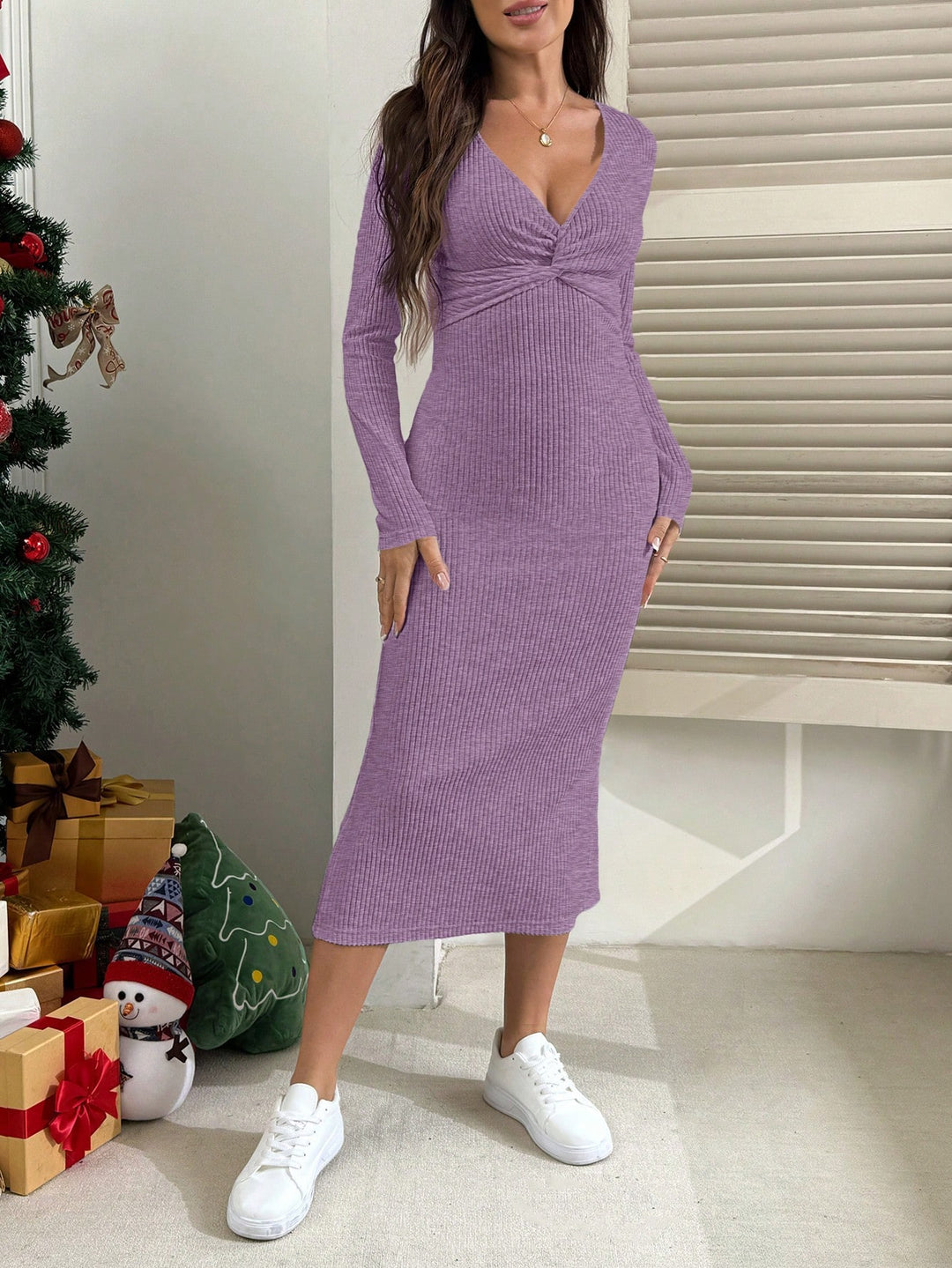 Rochie maxi SHEIN, mov