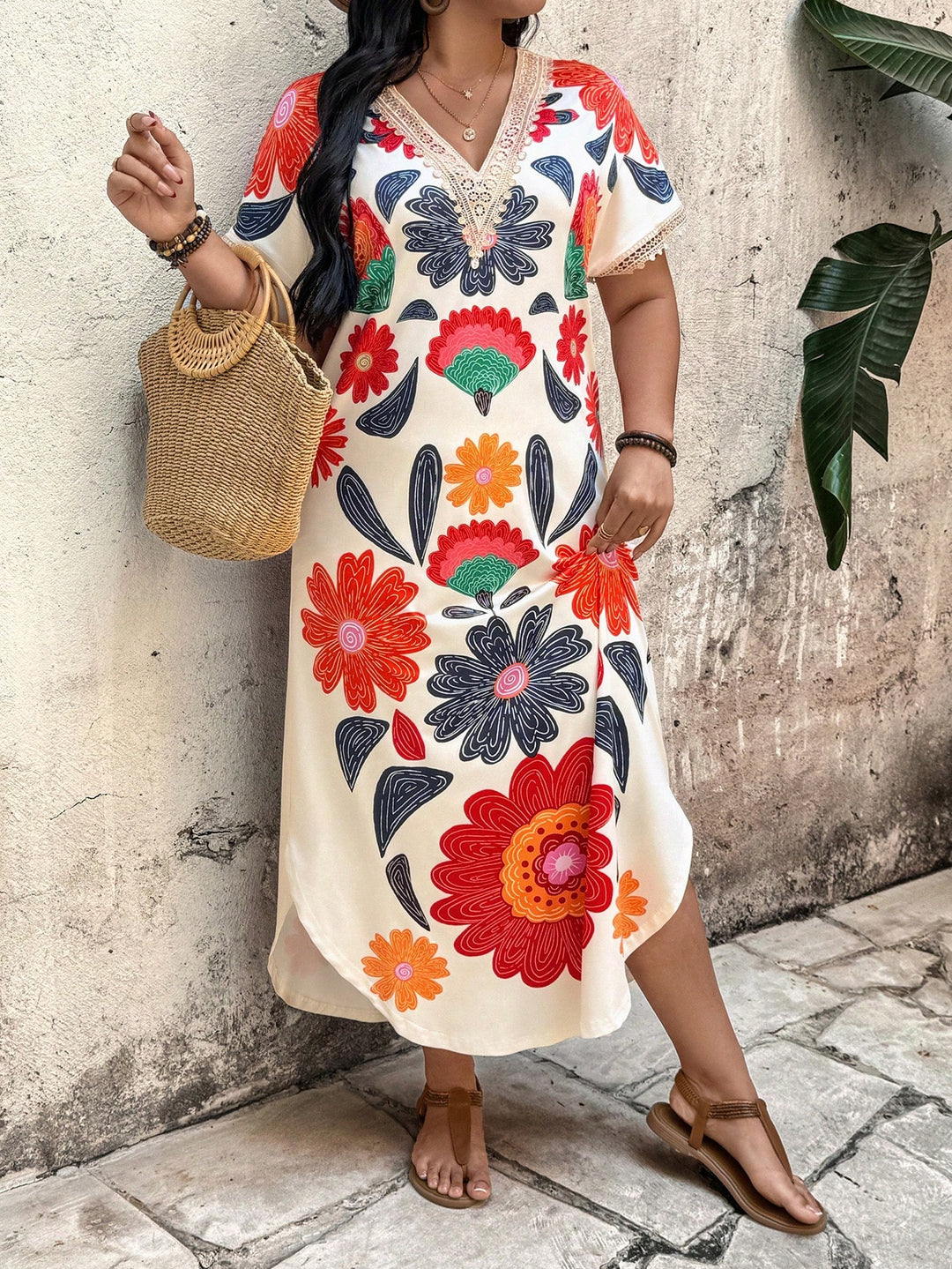 Rochie SHEIN, mix culori