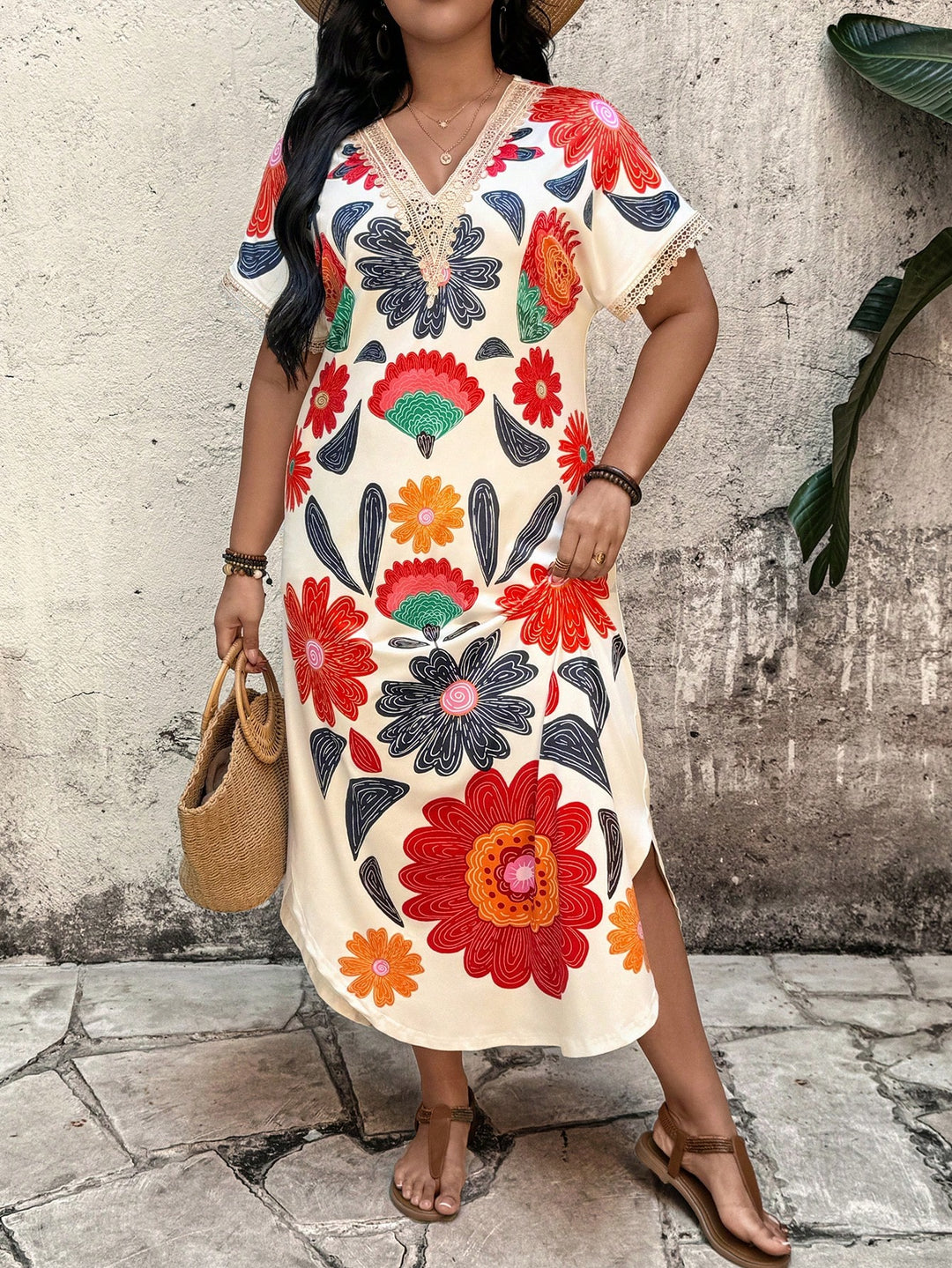 Rochie SHEIN, mix culori