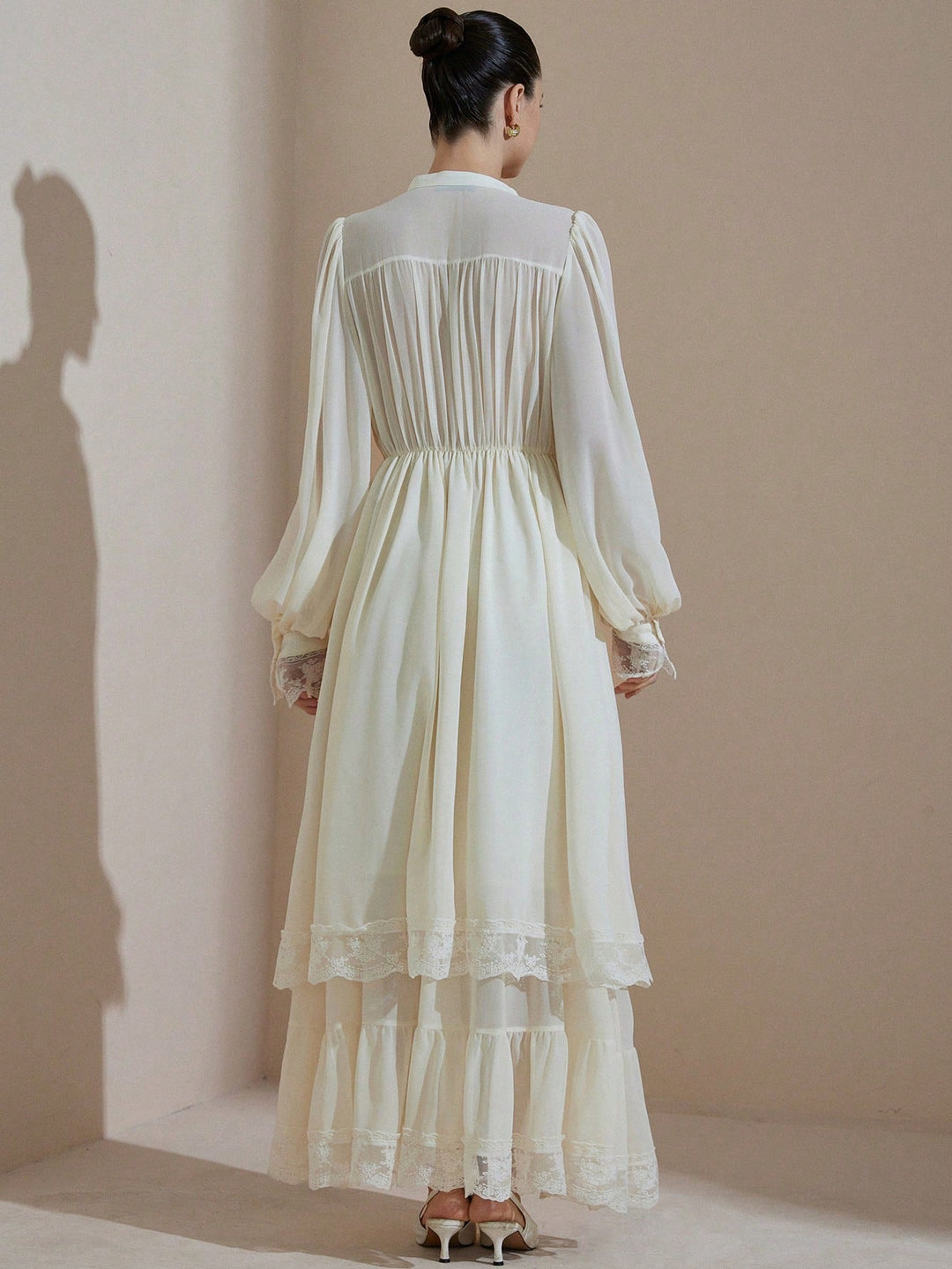 Rochie maxi SHEIN, portocaliu