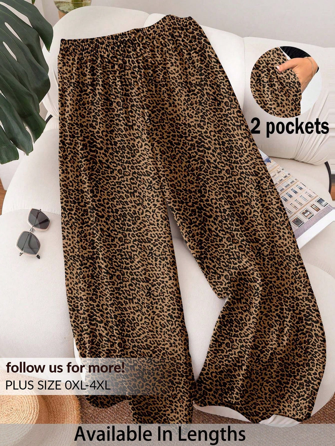 Pantaloni SHEIN, kaki