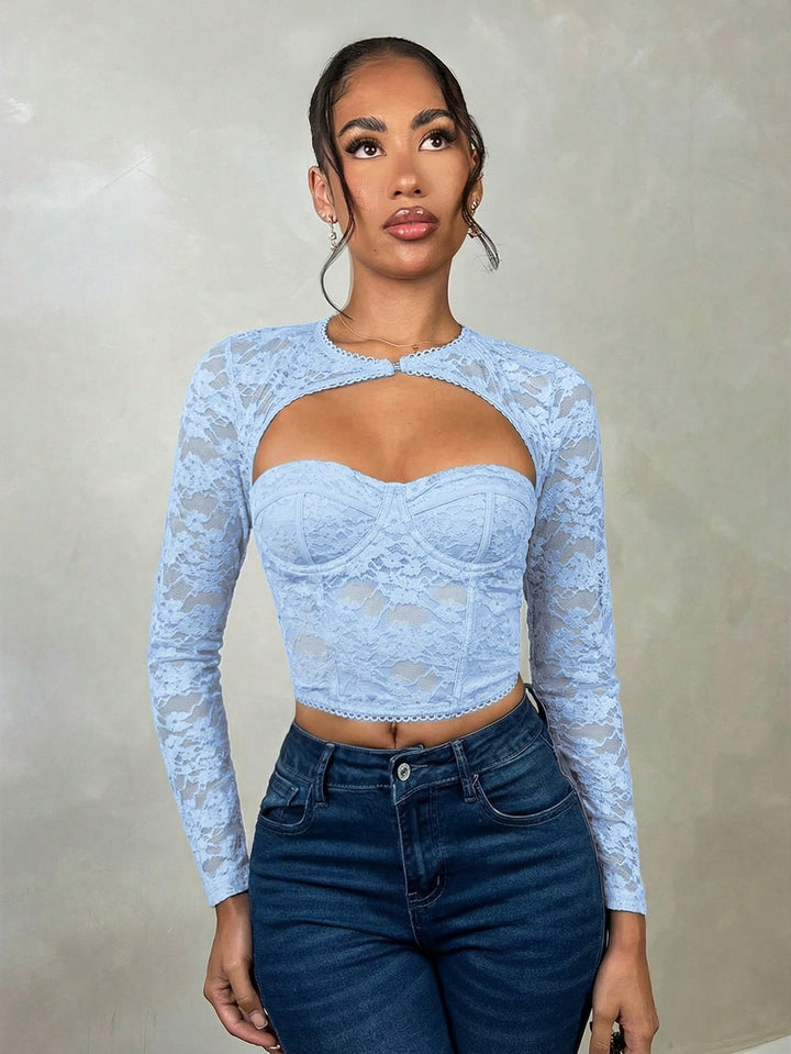 Top SHEIN, albastru