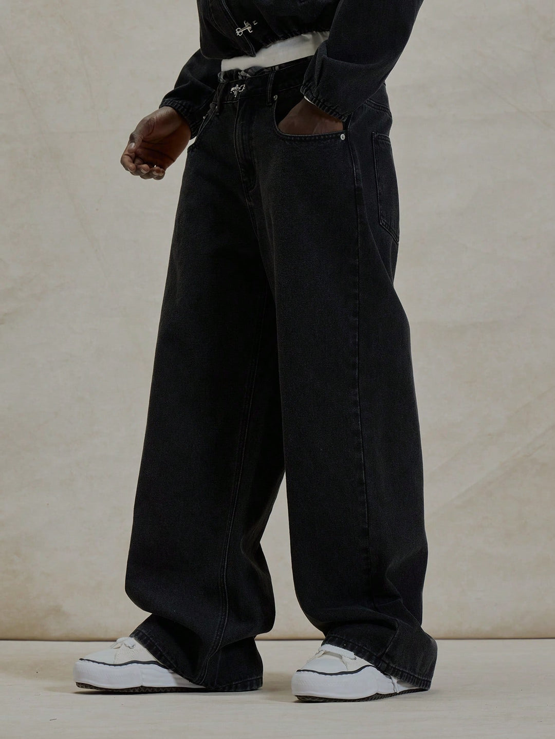 Jeans SHEIN, negru