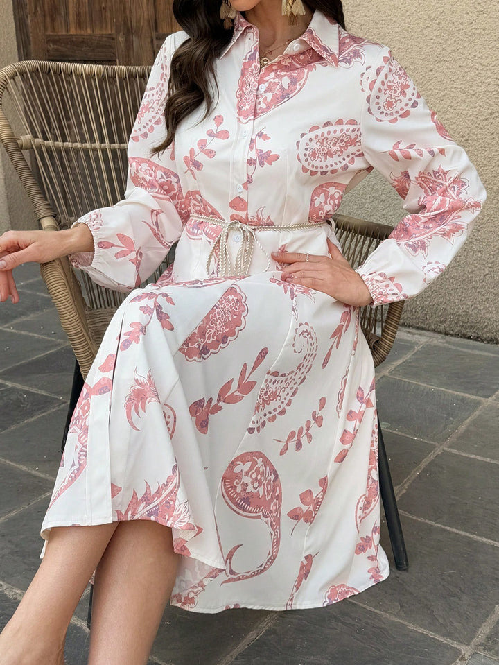 Rochie midi SHEIN, roz