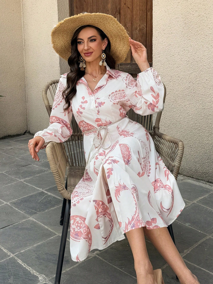 Rochie midi SHEIN, roz