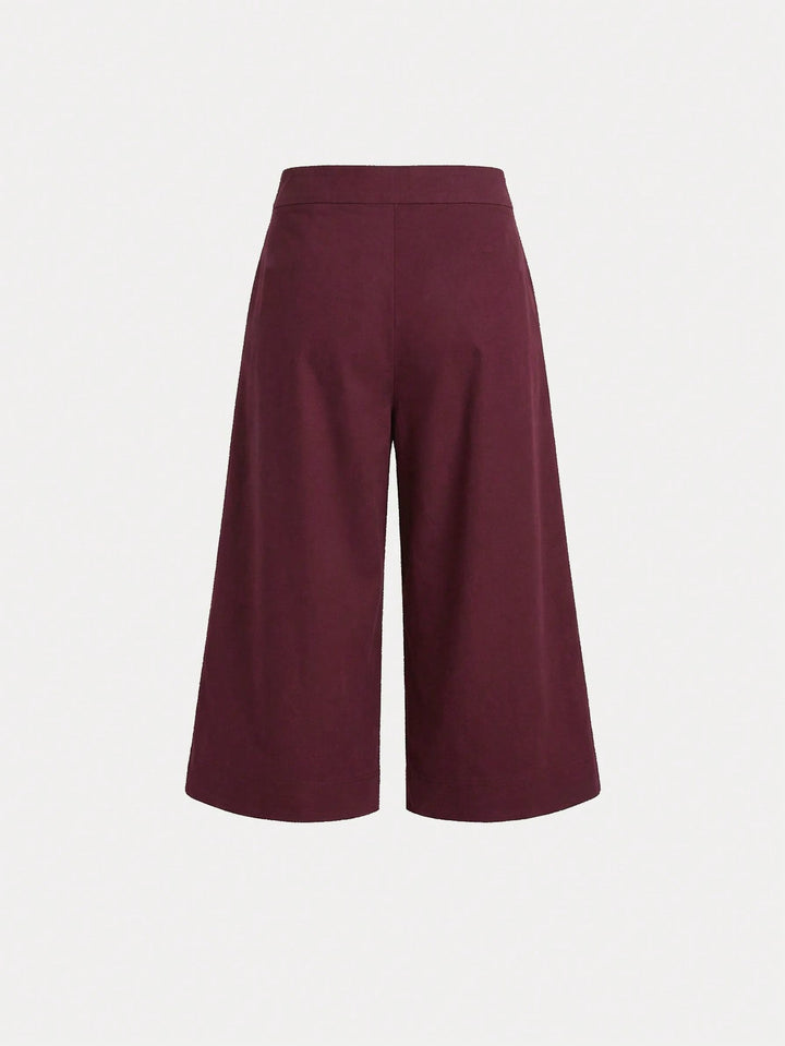 Pantaloni SHEIN, vișiniu