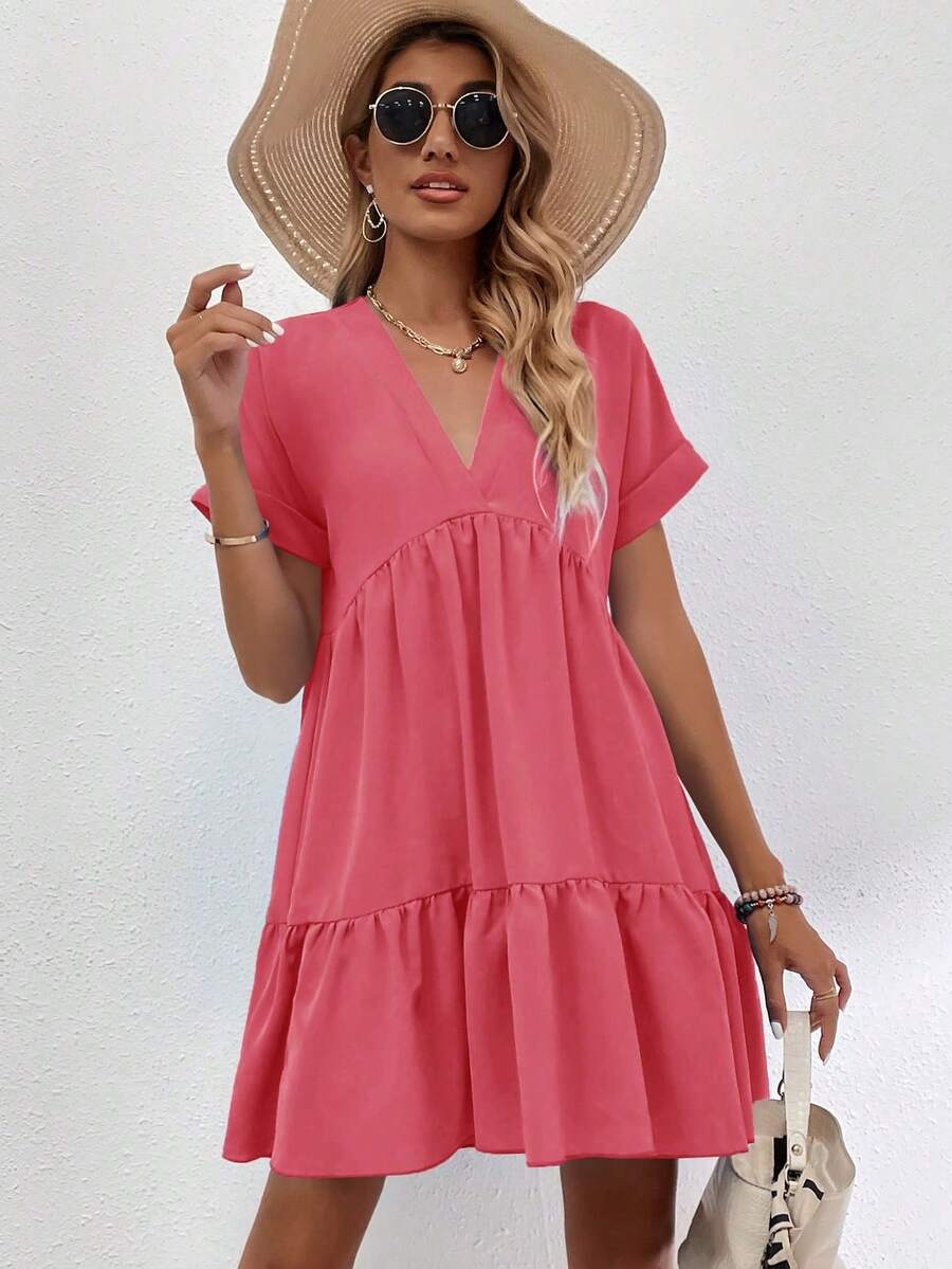 Rochie mini SHEIN, roz