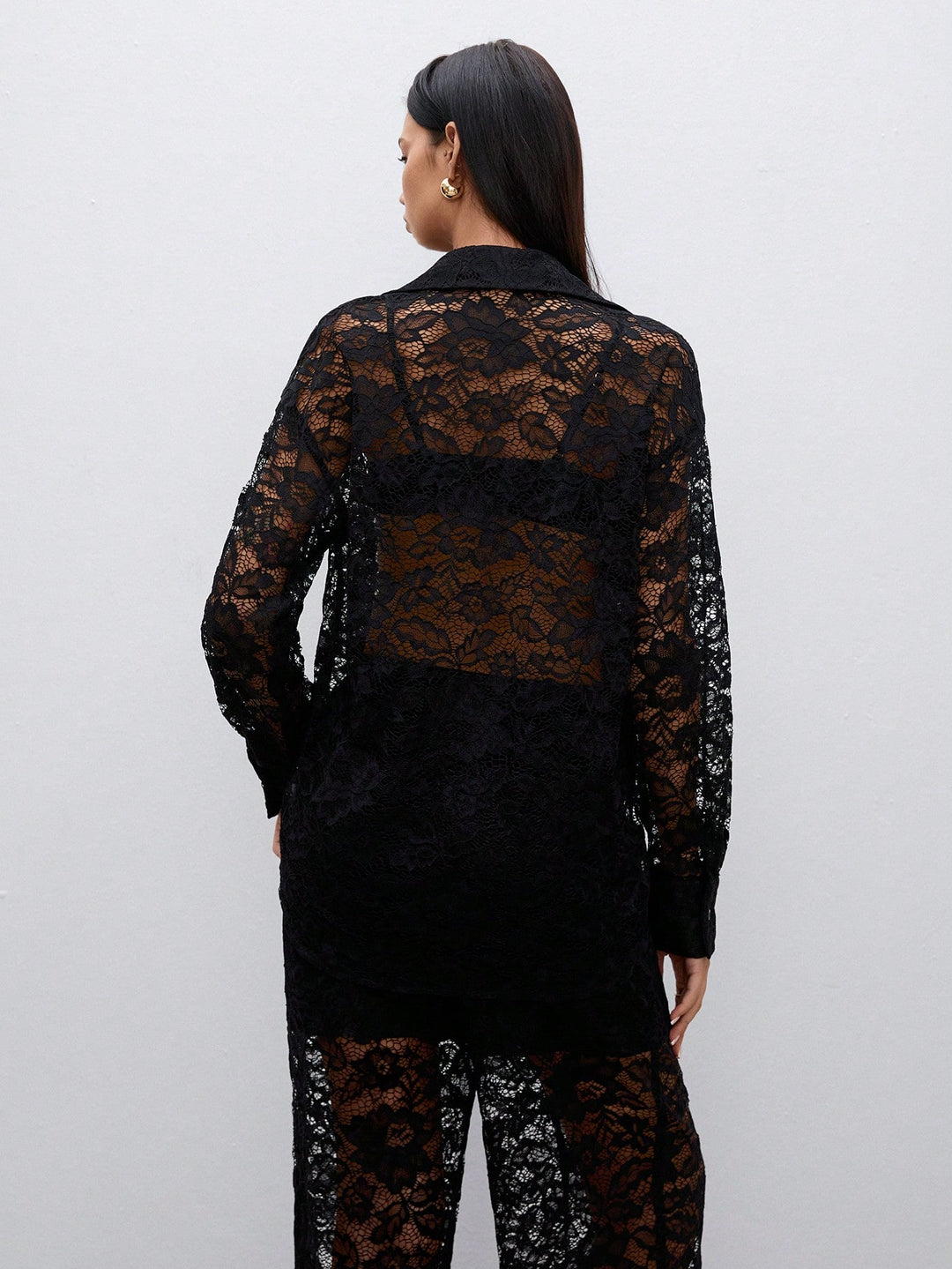 Top SHEIN, negru