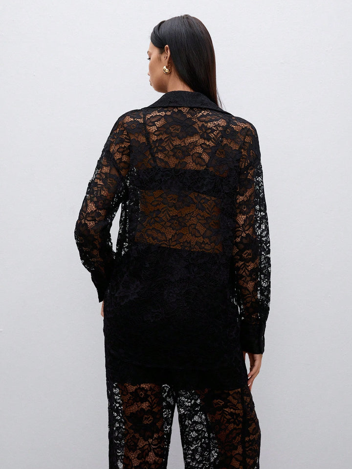 Top SHEIN, negru