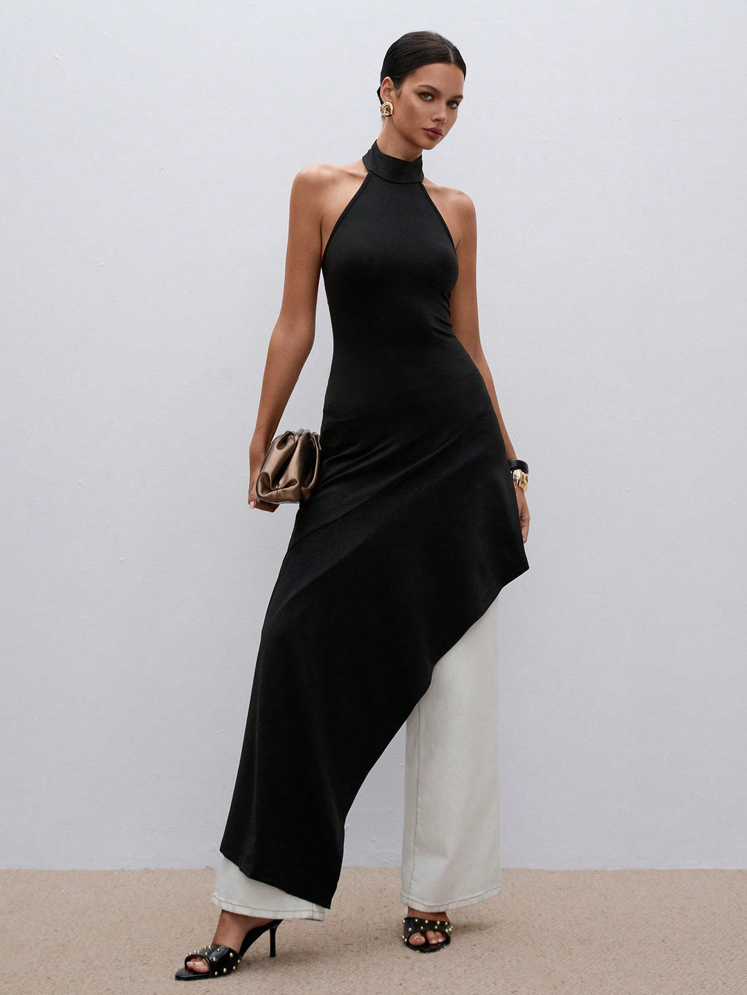 Rochie maxi SHEIN, negru