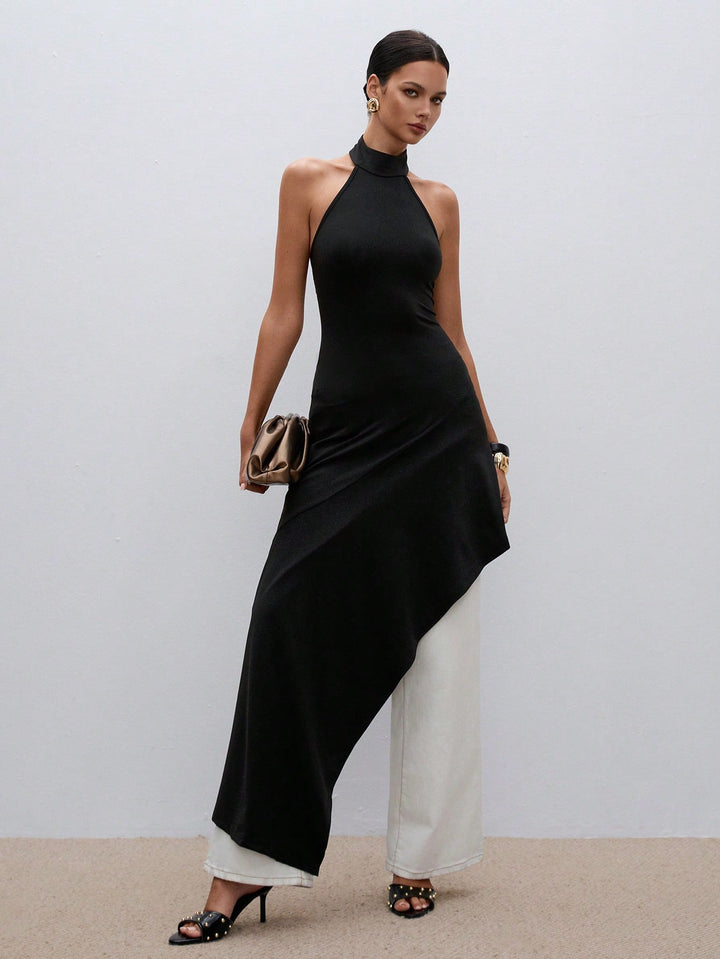 Rochie maxi SHEIN, negru