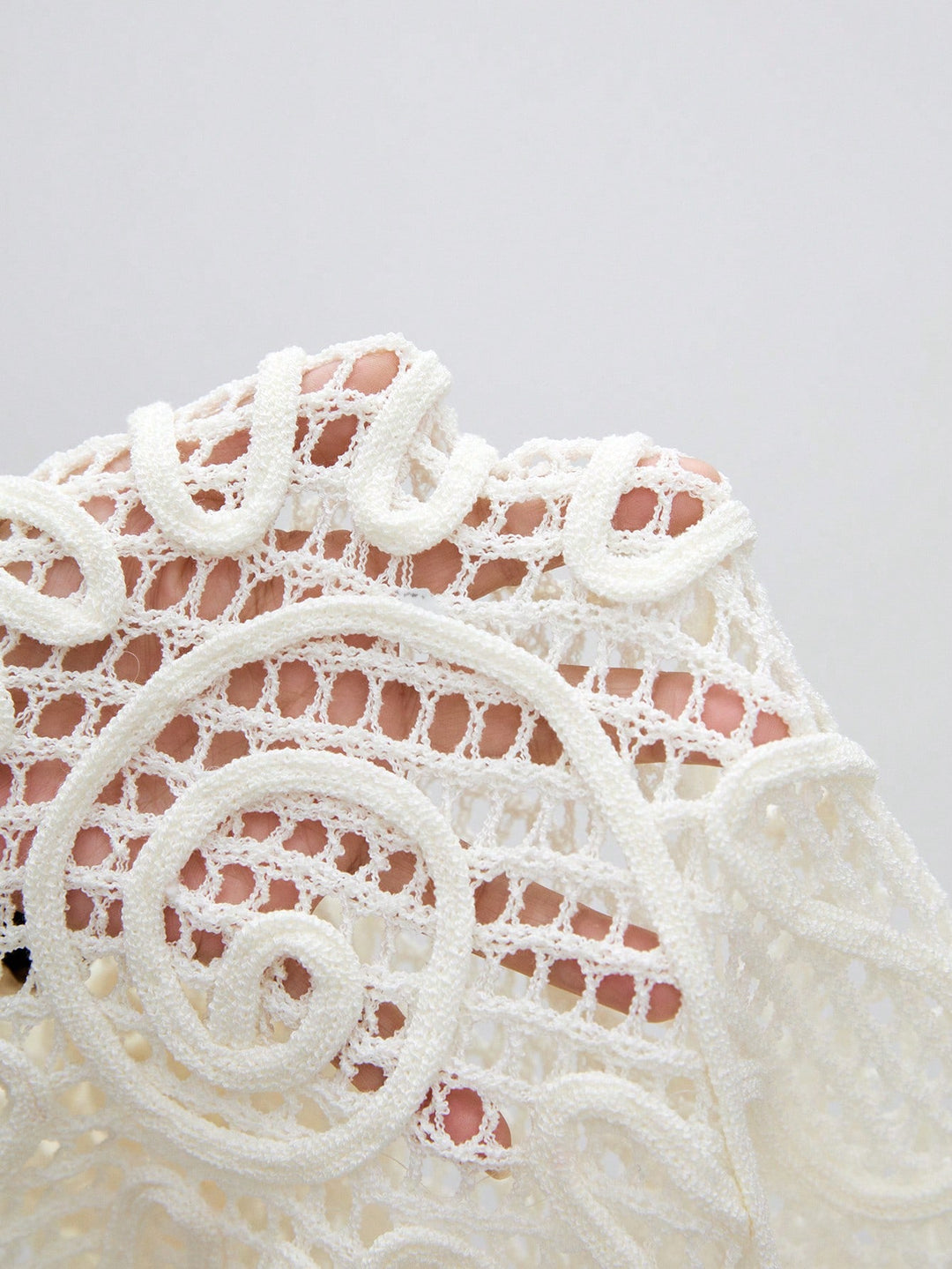 Bluza din tricot SHEIN, alb
