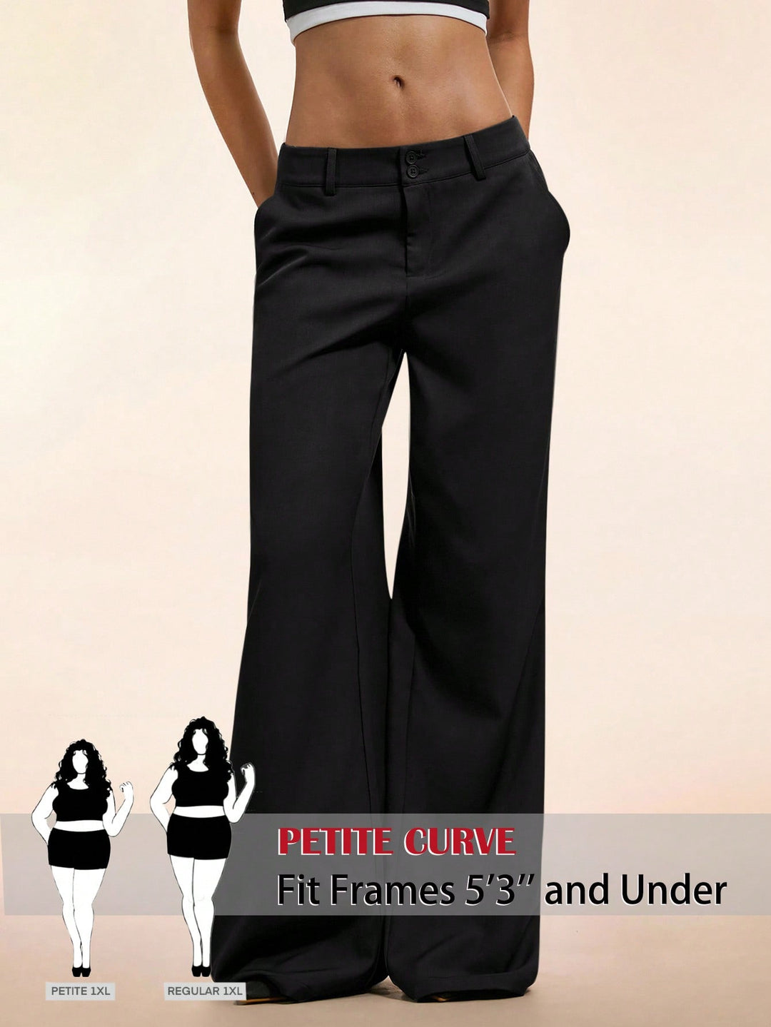 Pantaloni SHEIN, negru