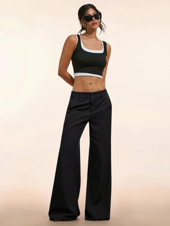 Pantaloni SHEIN, negru