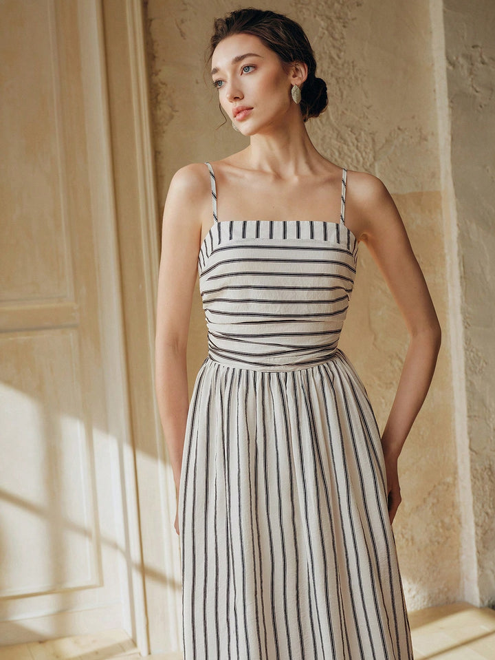 Rochie maxi SHEIN, alb