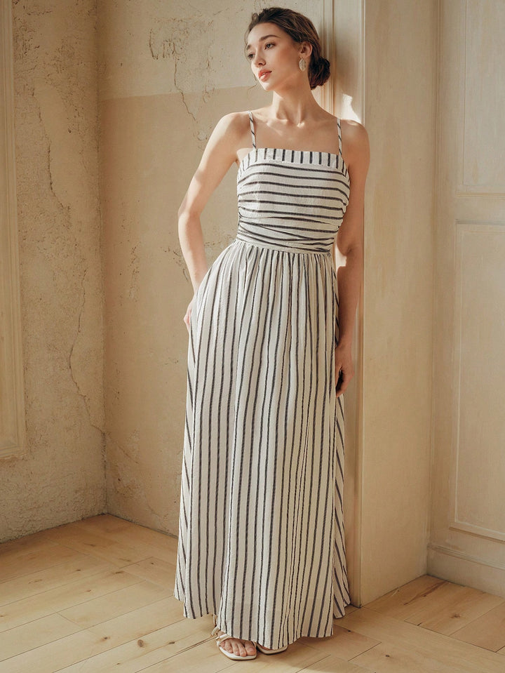 Rochie maxi SHEIN, alb