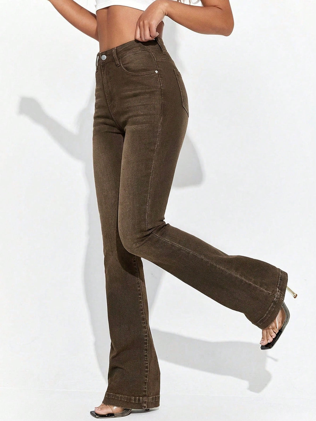 Jeans SHEIN, maro