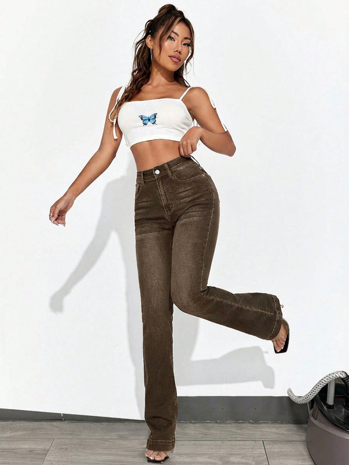 Jeans SHEIN, maro