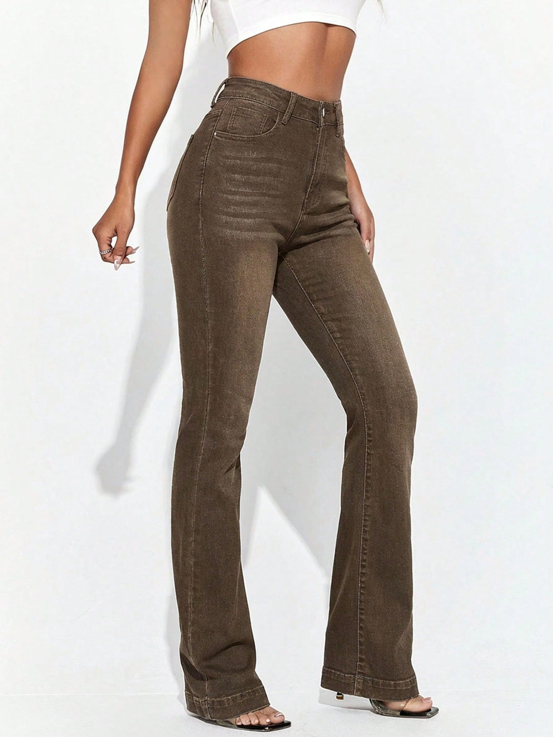 Jeans SHEIN, maro