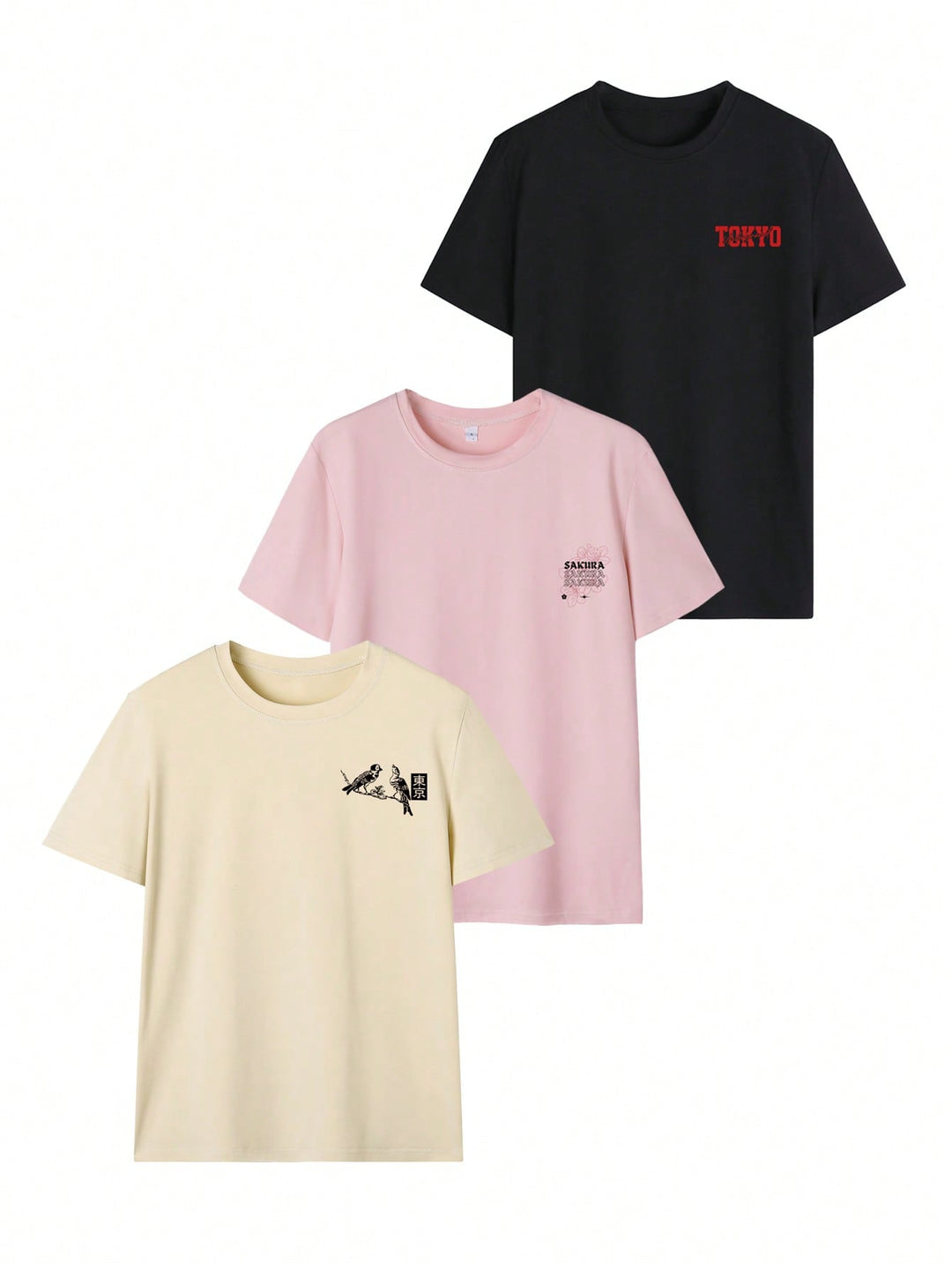 Tricou SHEIN, mix culori