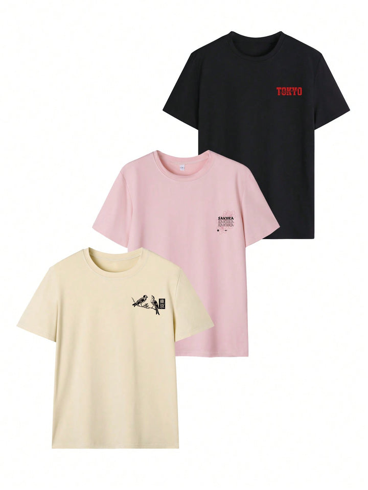 Tricou SHEIN, mix culori