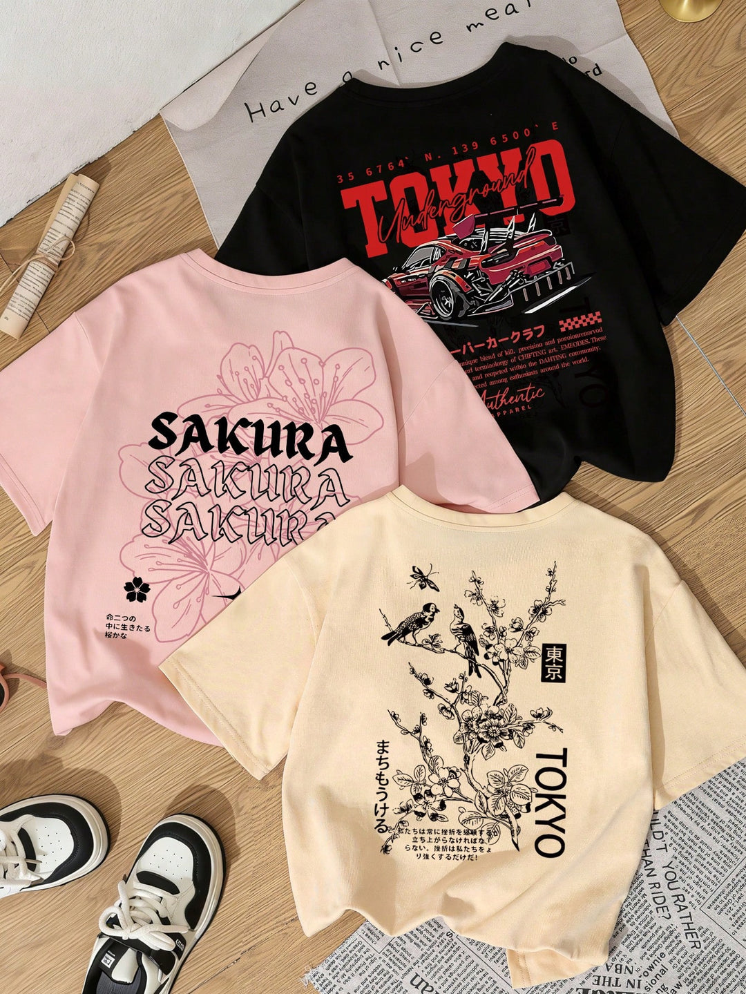 Tricou SHEIN, mix culori