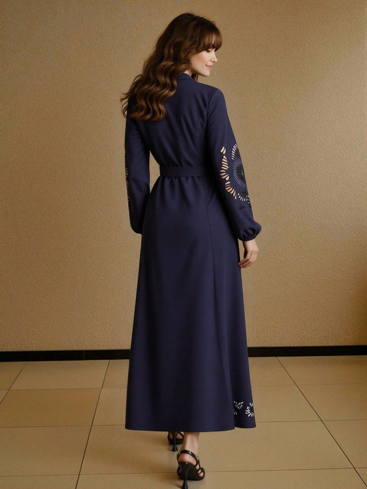 SHEIN maxi ruha, kék