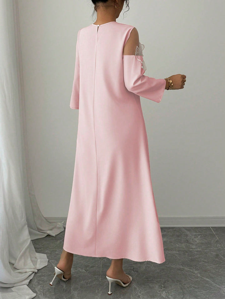 Rochie maxi SHEIN, roz