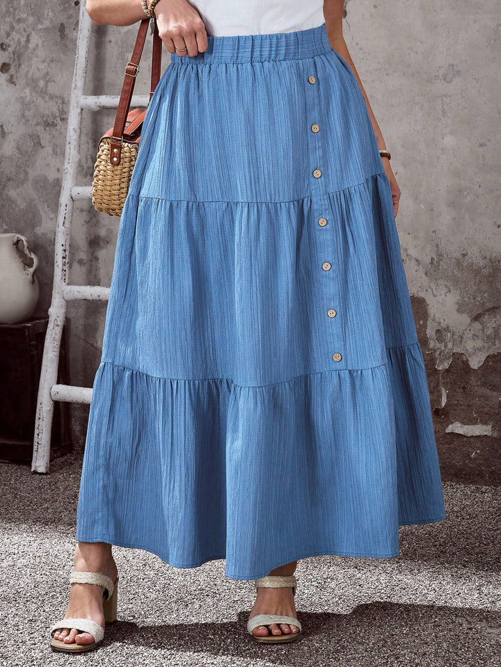 SHEIN maxi szoknya, kék