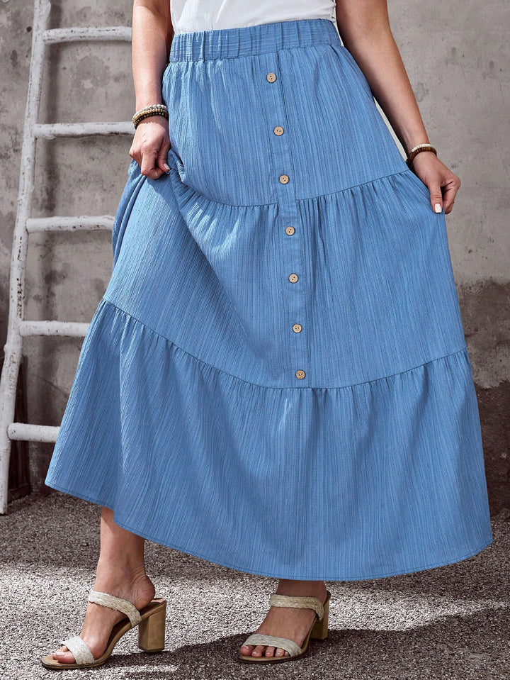 SHEIN maxi szoknya, kék