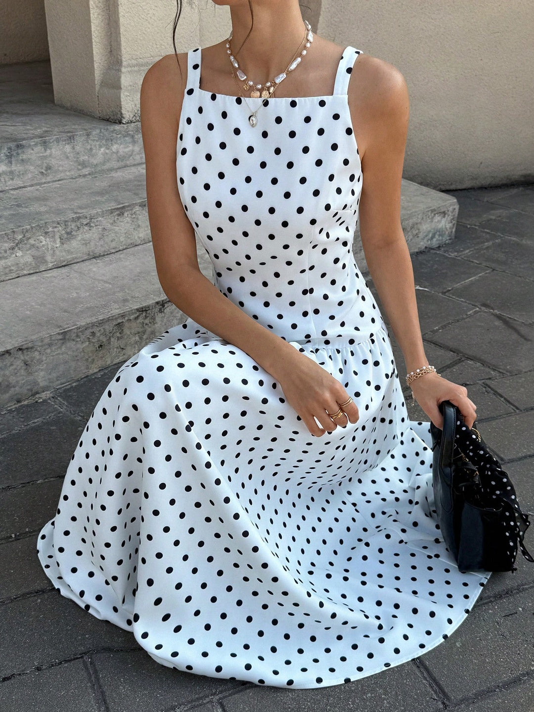 Rochie maxi SHEIN, mix culori
