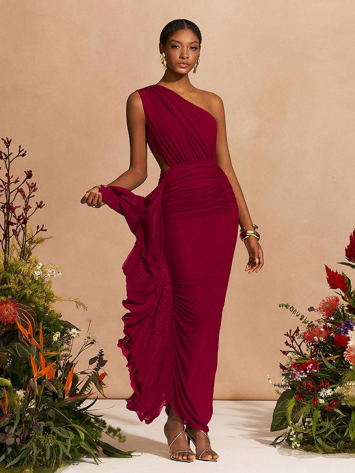 Rochie maxi SHEIN, roșu
