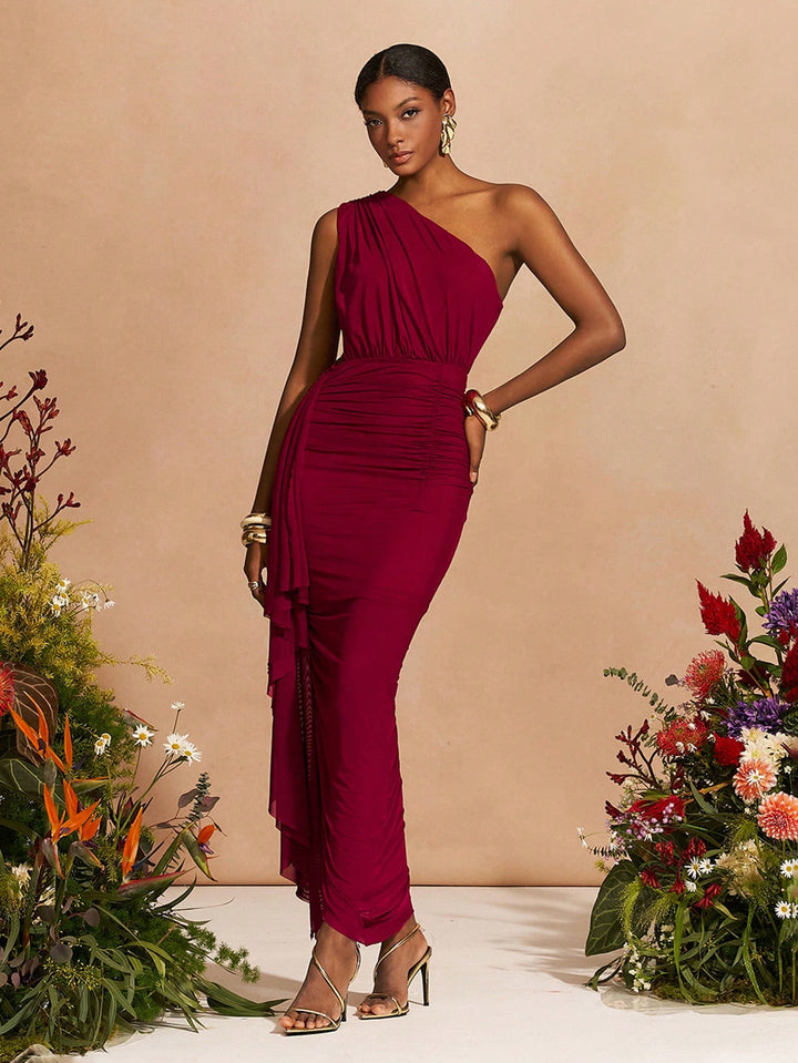 Rochie maxi SHEIN, roșu