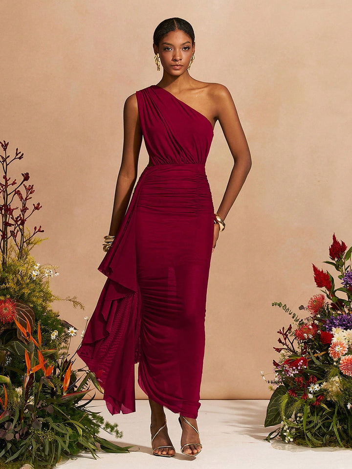 Rochie maxi SHEIN, roșu