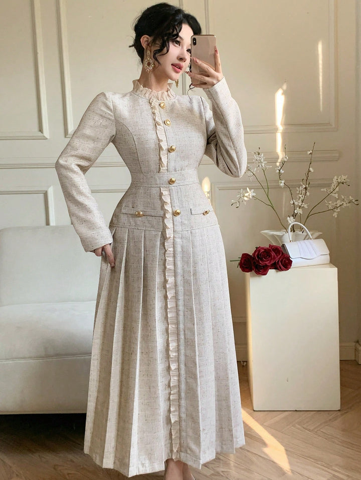 Rochie midi SHEIN, portocaliu