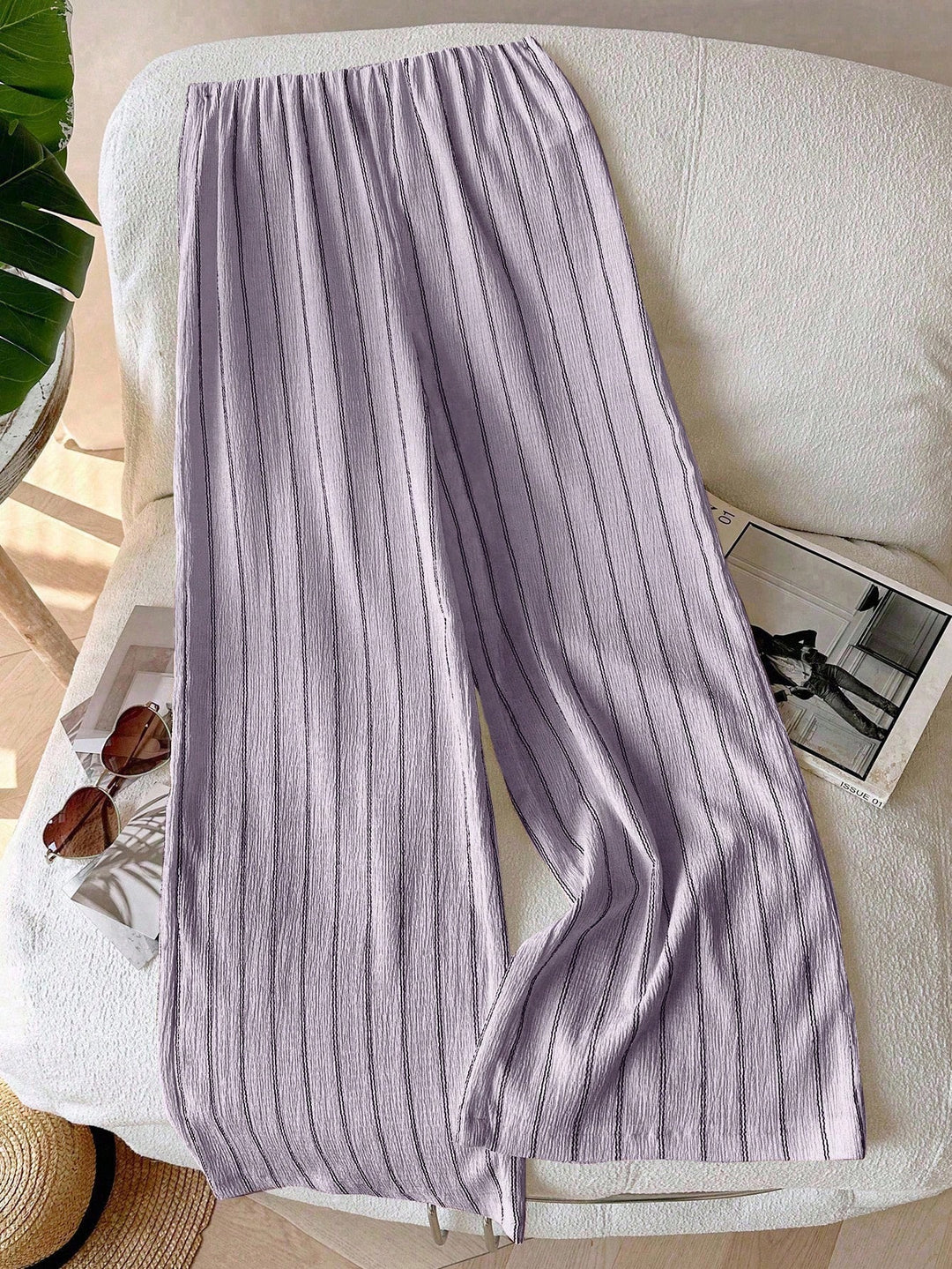 Pantaloni SHEIN, mov