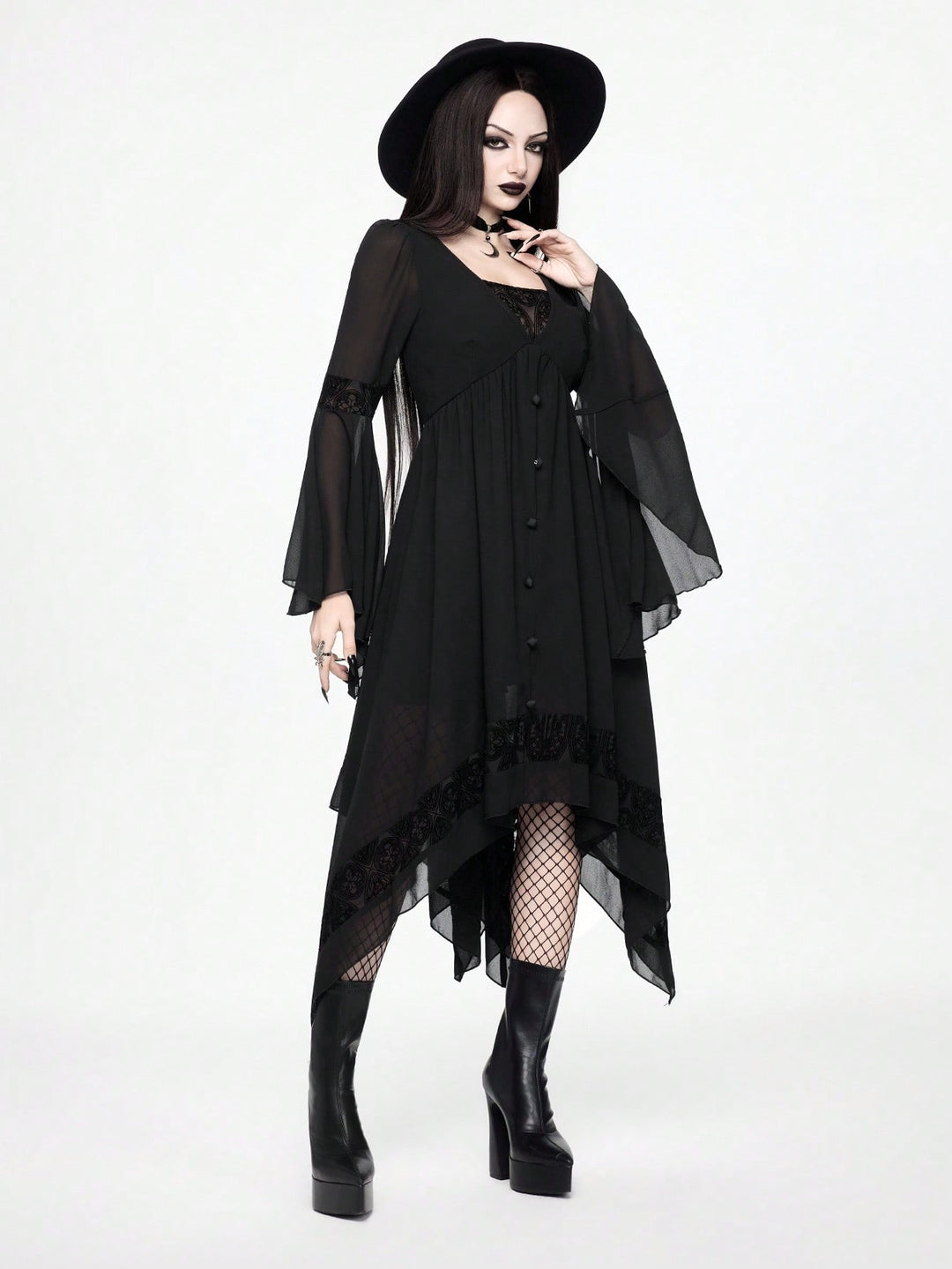 Rochie maxi SHEIN, negru
